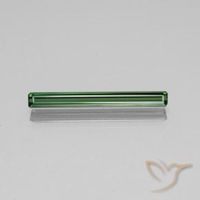 2.21ct Natural Verde floresta Turmalina, Corte Esmeralda, VVS-VS