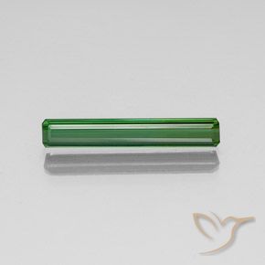 2.51ct Natural Verde médio Turmalina, Corte Esmeralda, VVS