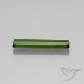 Turmalina Verde floresta Natural 2.82ct, Corte Octógono / Esmeralda, SI