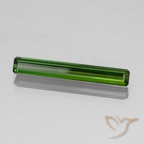 Turmalina Verde Terroso Natural 2.69ct, Corte Octógono / Esmeralda, VVS-VS