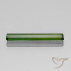 Turmalina Verde Terroso Natural 2.69ct, Corte Octógono / Esmeralda, VVS-VS