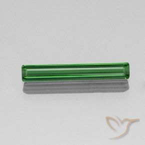 1.77ct Natural Verde Turmalina, Corte Esmeralda, VVS