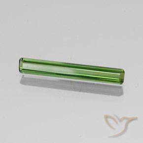 Turmalina Verde médio Natural 1.26ct, Corte Octógono / Esmeralda, VVS-VS