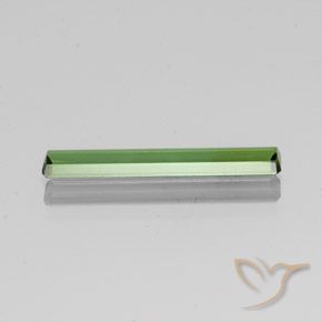 Turmalina Verde médio Natural 1.26ct, Corte Octógono / Esmeralda, VVS-VS