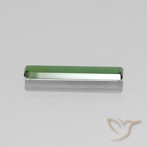 Turmalina Verde médio Natural 1.38ct, Corte Octógono / Esmeralda, VS-SI