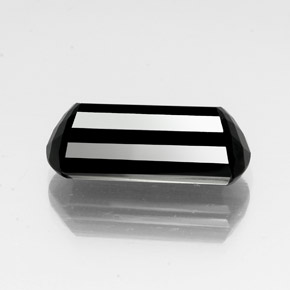 Turmalina preto natural 13,07ct, forma extravagante, opaco