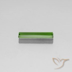 Turmalina verde escuro Natural 1.35ct, Corte Octógono / Esmeralda, VVS-VS