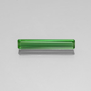 Turmalina verde natural 1,88ct, corte esmeralda, VVS-VS