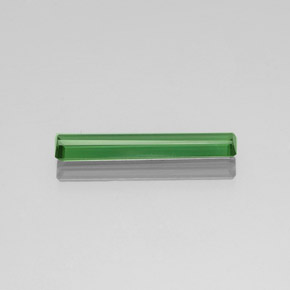 Turmalina verde natural 1,88ct, corte esmeralda, VVS-VS