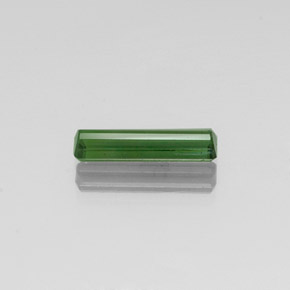 Turmalina verde natural 1,48ct, corte esmeralda, VVS-VS