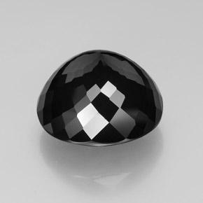 Turmalina Schorl Natural 49,49ct, Corte Oval, Opaco