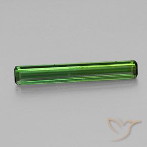 2.18ct Natural Verde floresta Turmalina, Corte Esmeralda, VVS-VS