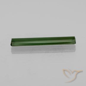 Turmalina verde escuro Natural 2.87ct, Corte Octógono / Esmeralda, VVS-VS
