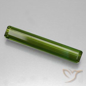 Turmalina Verde escuro Natural 1.40ct, Corte Octógono / Esmeralda, VVS-VS