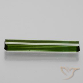 Turmalina Verde escuro Natural 1.40ct, Corte Octógono / Esmeralda, VVS-VS