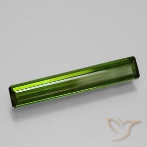 Turmalina Verde Terroso Natural 1.08ct, Corte Octógono / Esmeralda, VVS