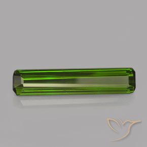 Turmalina Verde floresta Natural 1.98ct, Corte Octógono / Esmeralda, VVS-VS