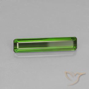 Turmalina Verde floresta Natural 1.48ct, Corte Octógono / Esmeralda, VS