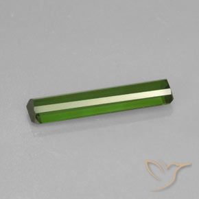 Turmalina Verde floresta Natural 1.48ct, Corte Octógono / Esmeralda, VS