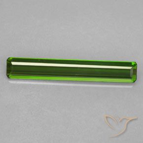 1.69ct Natural Verde floresta Turmalina, Corte Esmeralda, VVS-VS
