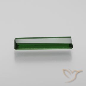 Turmalina Verde floresta Natural 1.60ct, Corte Octógono / Esmeralda, VVS