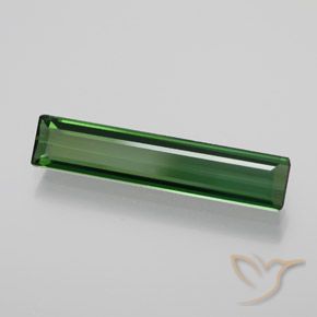 Turmalina Verde médio Natural 1.72ct, Corte Octógono / Esmeralda, VVS