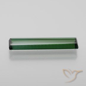Turmalina Verde médio Natural 1.72ct, Corte Octógono / Esmeralda, VVS
