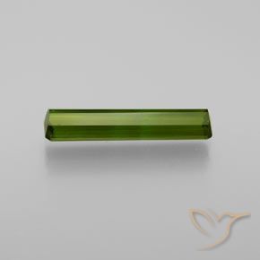 Turmalina Verde médio Natural 1.46ct, Corte Octógono / Esmeralda, VVS-VS