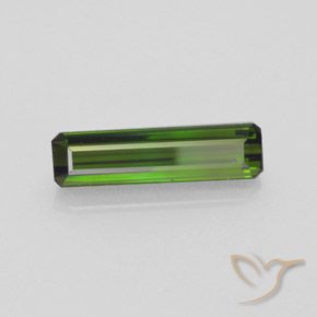 Turmalina Verde escuro Natural 1.89ct, Corte Octógono / Esmeralda, VVS