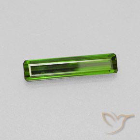 Turmalina verde escuro Natural 1.60ct, Corte Octógono / Esmeralda, VVS-VS