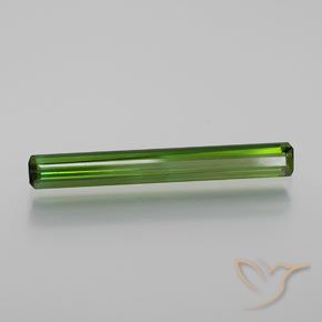 Turmalina Verde Terroso Natural 1.27ct, Corte Octógono / Esmeralda, VS