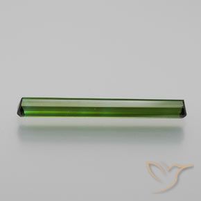 Turmalina Verde Terroso Natural 1.27ct, Corte Octógono / Esmeralda, VS