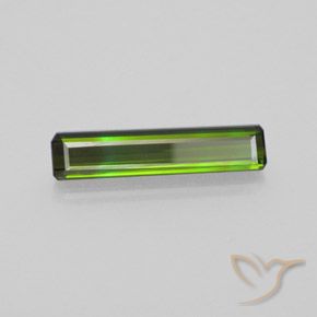 Turmalina Verde médio Natural 1.81ct, Corte Octógono / Esmeralda, VVS