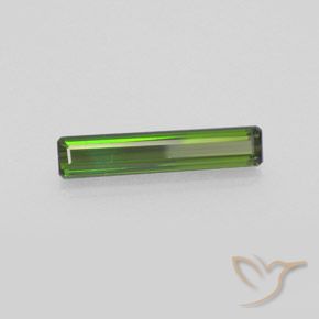Turmalina Verde médio Natural 1.49ct, Corte Octógono / Esmeralda, VVS