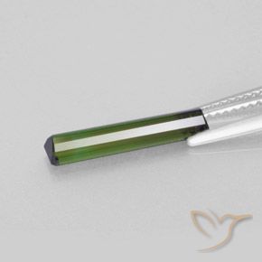 Turmalina Verde médio Natural 1.49ct, Corte Octógono / Esmeralda, VVS