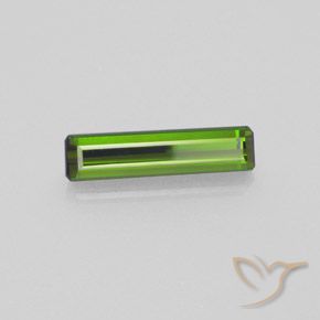 Turmalina Verde floresta Natural 1.72ct, Corte Octógono / Esmeralda, VVS