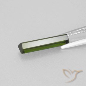 Turmalina Verde floresta Natural 1.72ct, Corte Octógono / Esmeralda, VVS