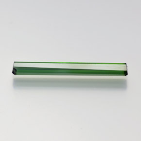 Turmalina verde natural 1,25ct, corte esmeralda, VVS-VS