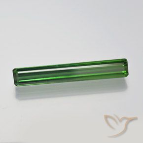 Turmalina Verde floresta Natural 1.54ct, Corte Octógono / Esmeralda, VVS-VS