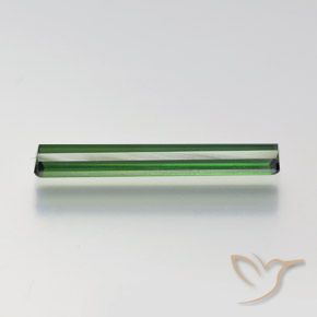 Turmalina Verde floresta Natural 1.54ct, Corte Octógono / Esmeralda, VVS-VS
