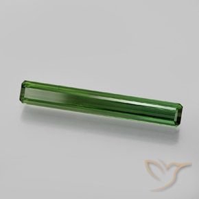 Turmalina verde escuro Natural 1.76ct, Corte Octógono / Esmeralda, VVS-VS
