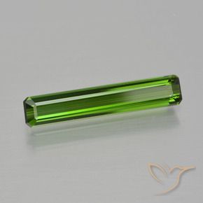 Turmalina Verde floresta Natural 1.05ct, Corte Octógono / Esmeralda, VVS-VS