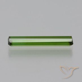 Turmalina Verde floresta Natural 1.05ct, Corte Octógono / Esmeralda, VVS-VS