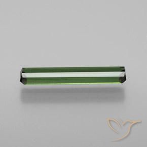 Turmalina Verde Terroso Natural 1.14ct, Corte Octógono / Esmeralda, VVS