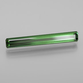 Turmalina Verde Natural 1.66ct, Corte Esmeralda, VVS