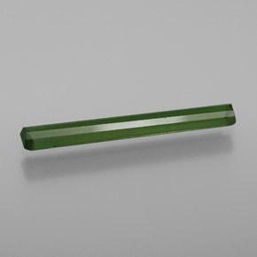 Turmalina verde natural 1,14ct, corte esmeralda, VS