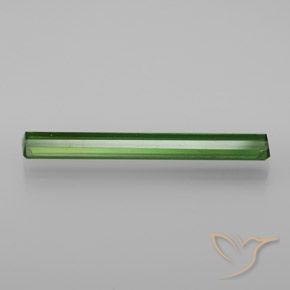Turmalina Verde floresta Natural 1.92ct, Corte Octógono / Esmeralda, VVS-VS