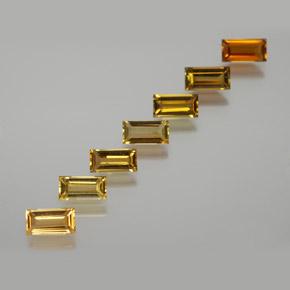 Pedras preciosas de Turmalina Castanho médio natural de 2,39 ct, baguete, VS