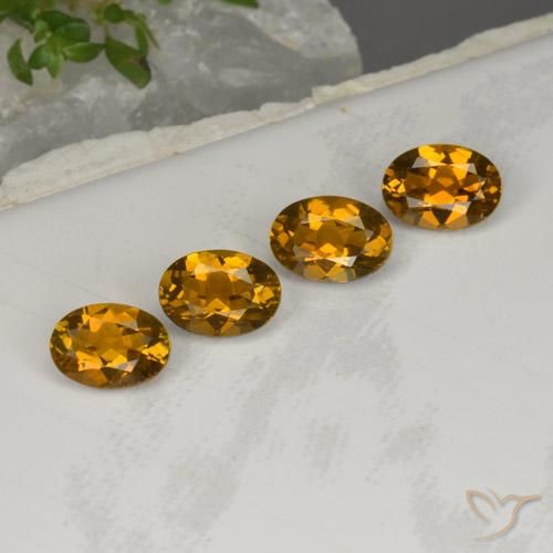 Pedras preciosas de Turmalina Marrom Quente natural de 3.07 ct, oval, VS