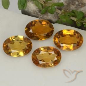 Pedras preciosas de Turmalina ouro médio natural de 2.74 ct, oval, VVS